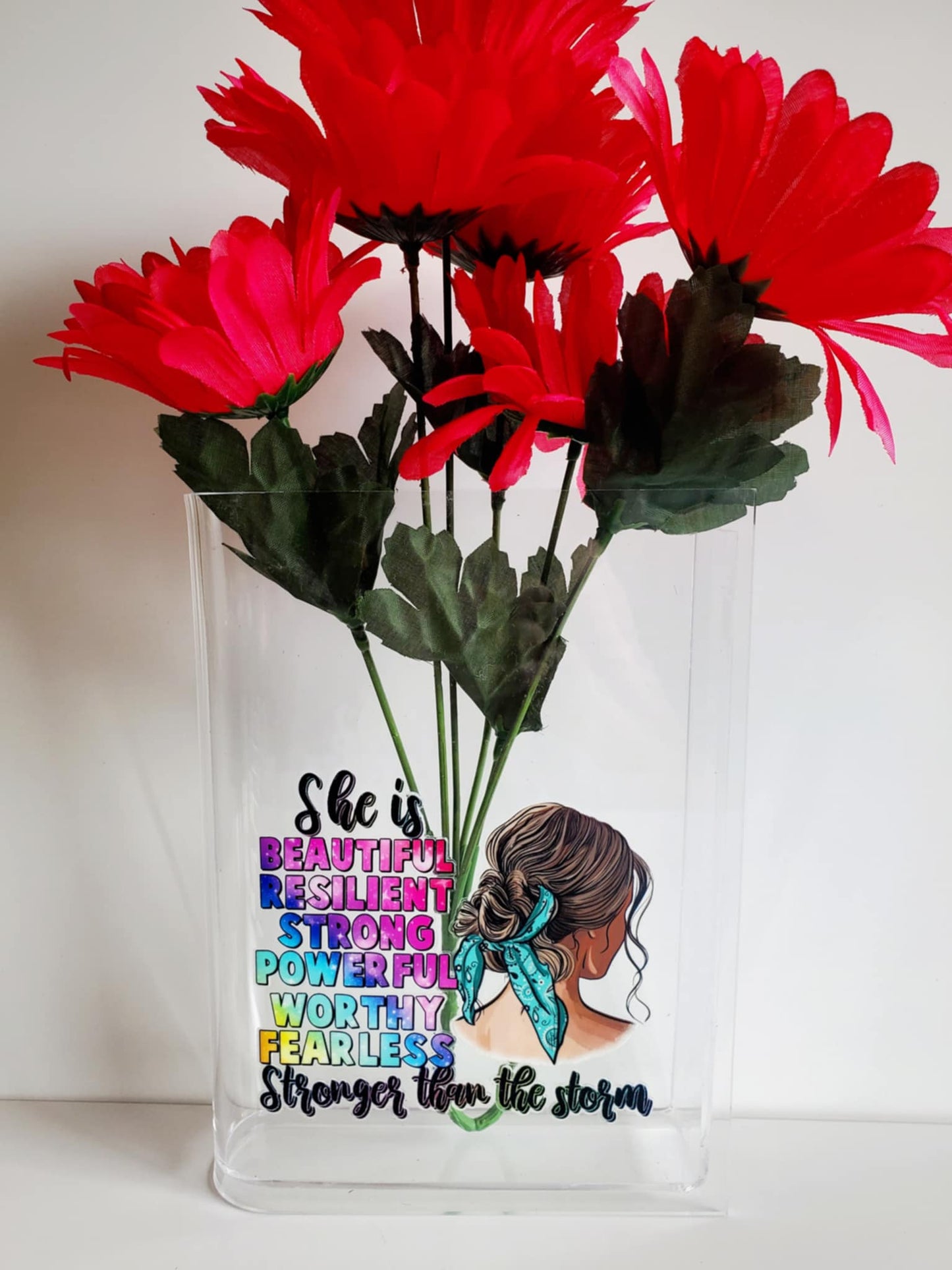 Acrylic Book Vases – Faith & Floral Collection