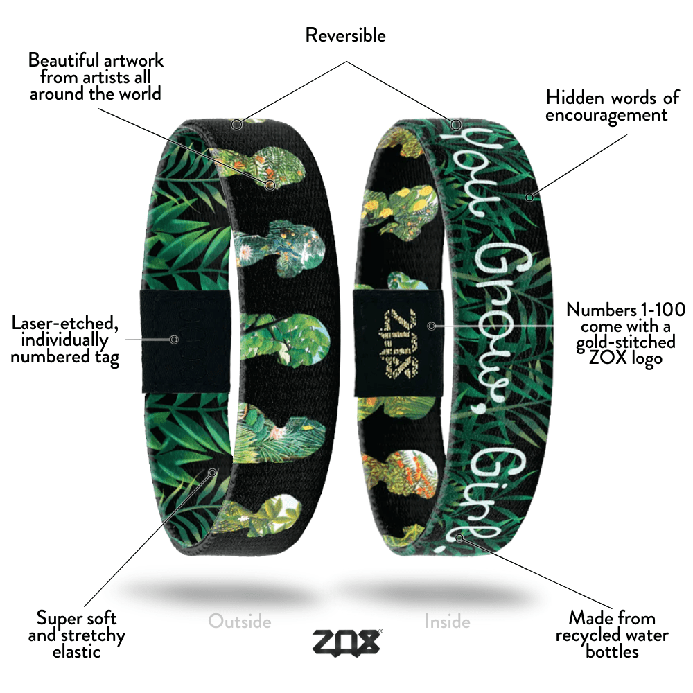 You Grow, Girl. Bracelet by ZOX