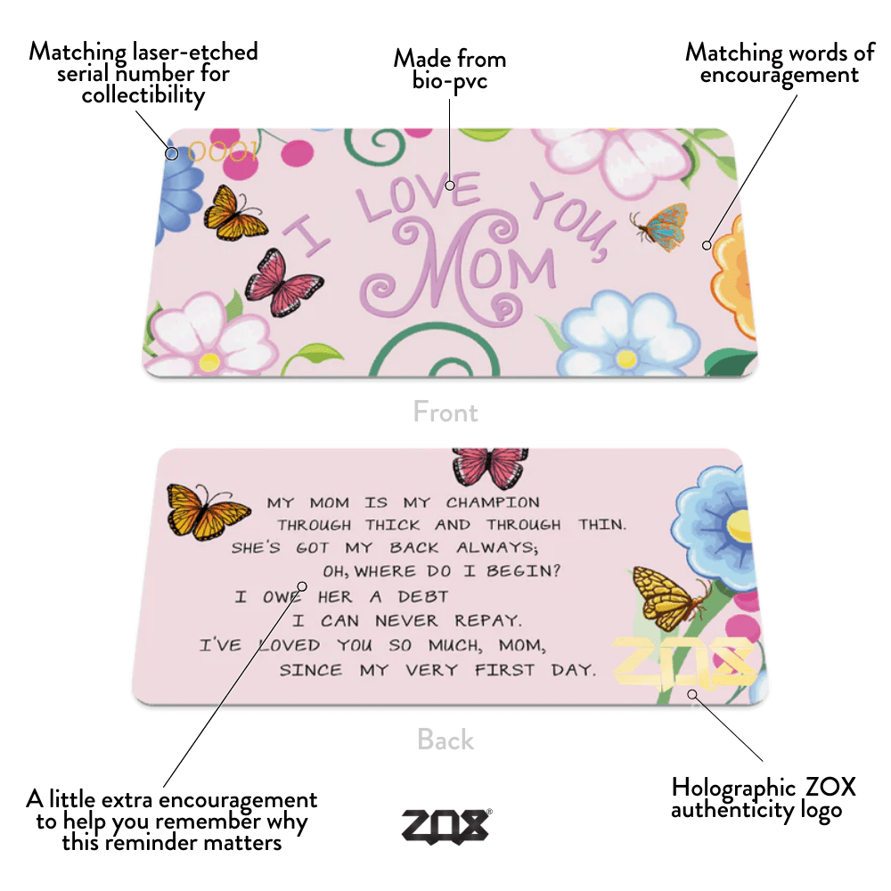 I Love You Mom Bracelet by ZOX