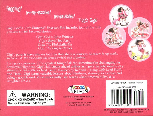 Gigi, God's Little Princess: 4-in-1 Treasure Box Set