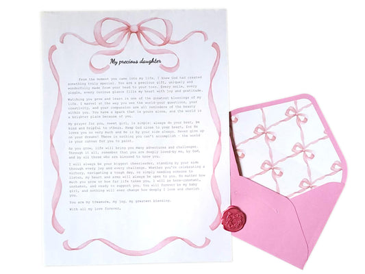 A Letter of Love for My Precious Daughter