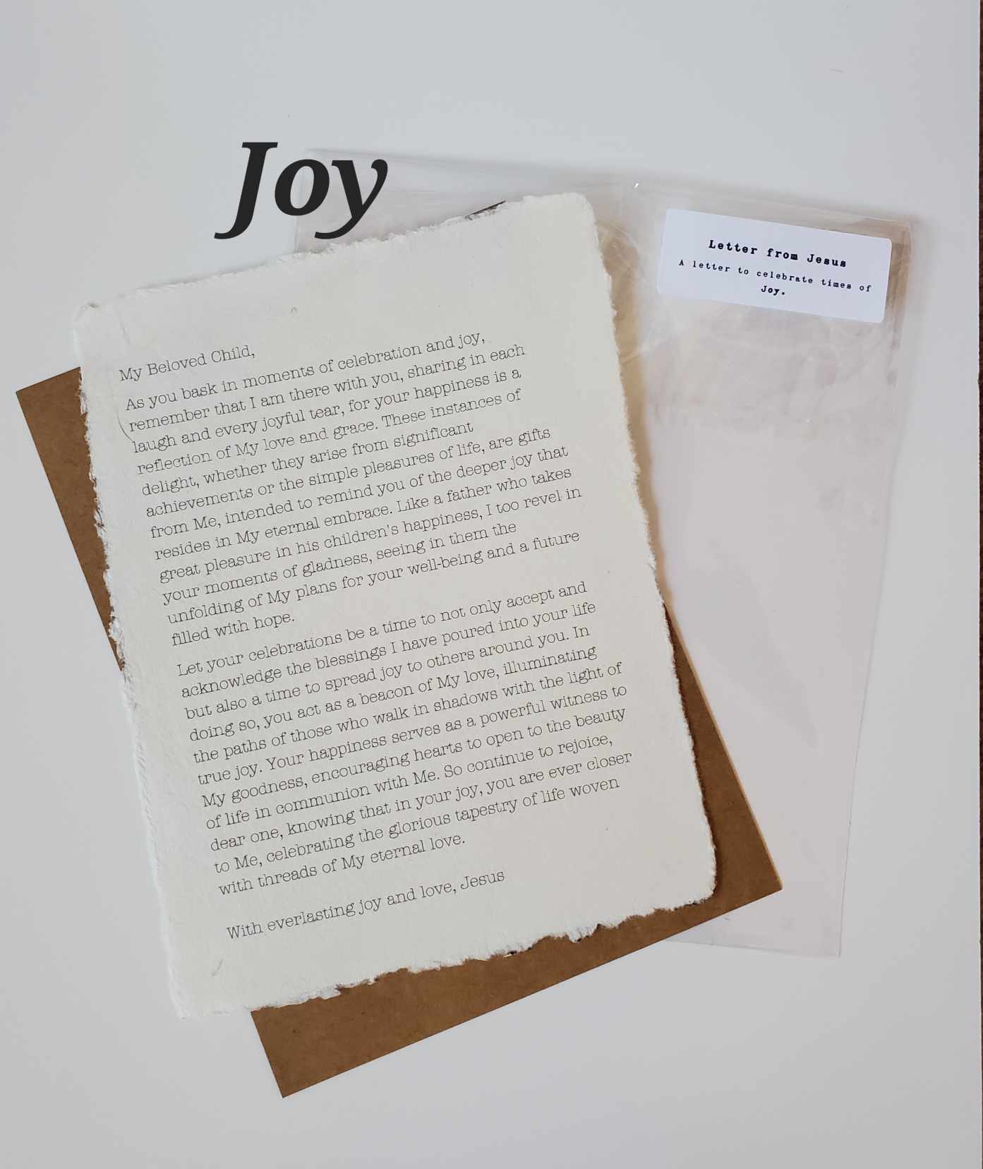 Letters from Jesus - Encouragement for all seasons of life