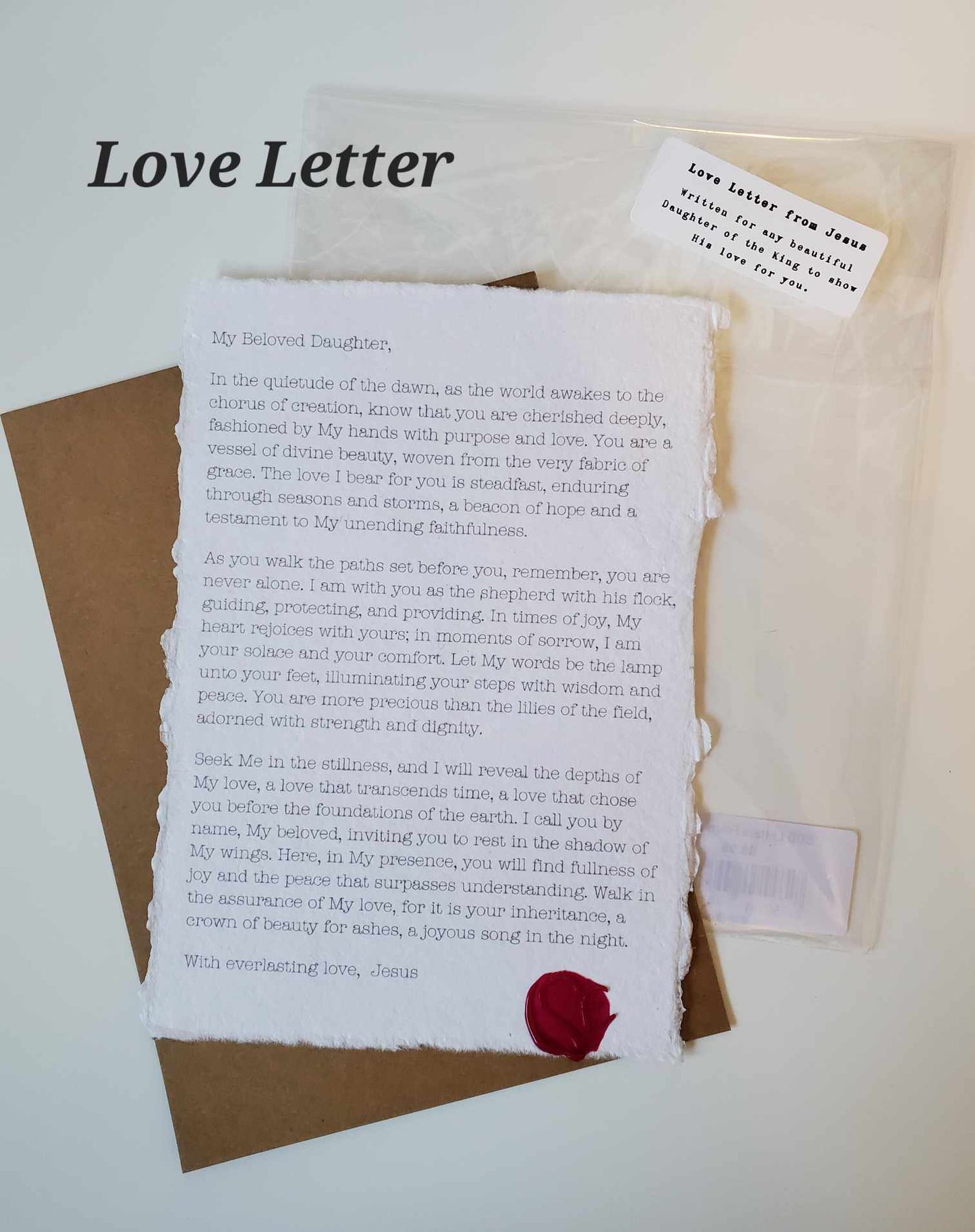 Letters from Jesus - Encouragement for all seasons of life