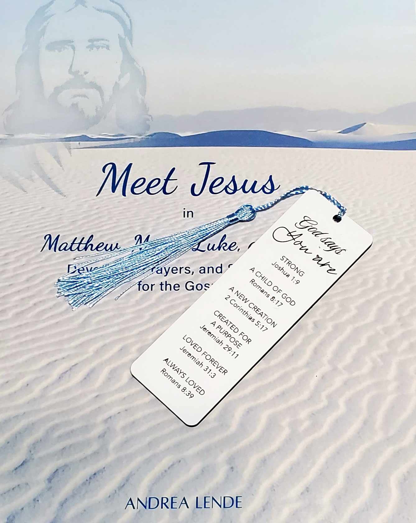 God says you are... wooden bookmark