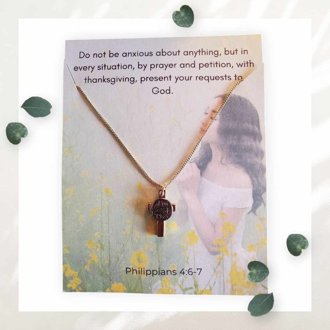 But first Pray pendant