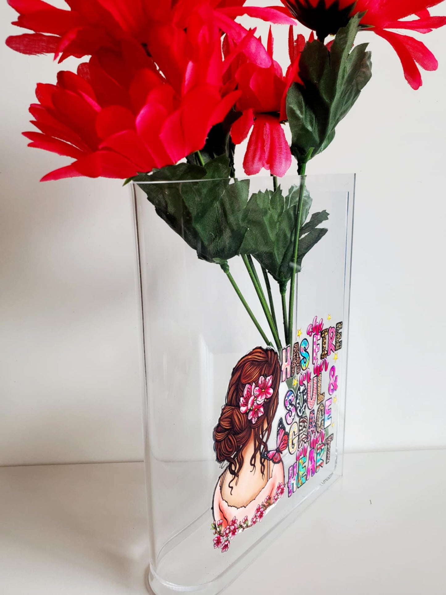 Acrylic Book Vases – Faith & Floral Collection