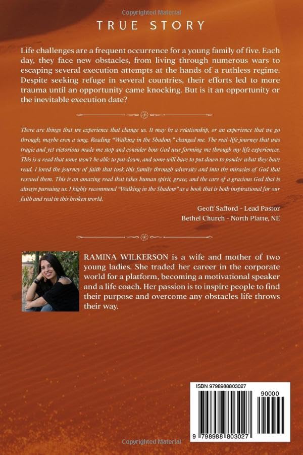 Walking in the Shadow by Ramina Wilkerson