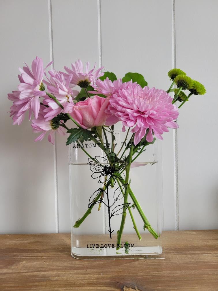 Acrylic Book Vases – Faith & Floral Collection