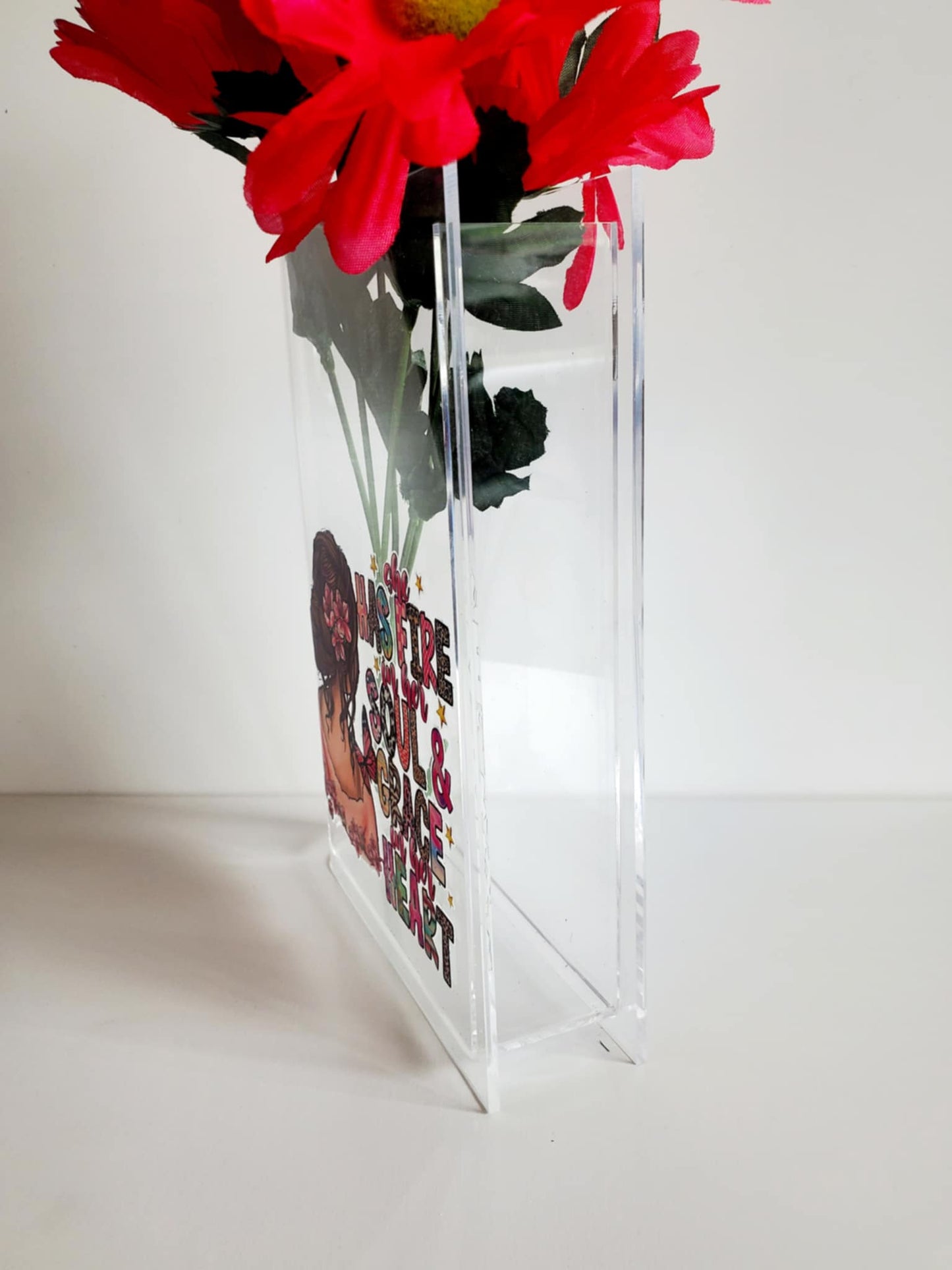 Acrylic Book Vases – Faith & Floral Collection
