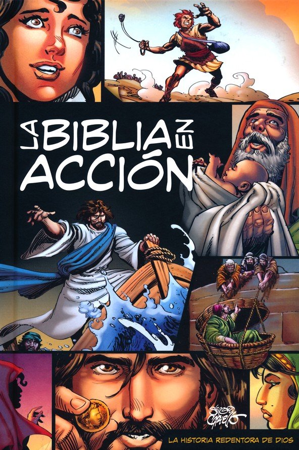La Biblia en acción, edición ampliada (The Action Bible, Expanded Edition)