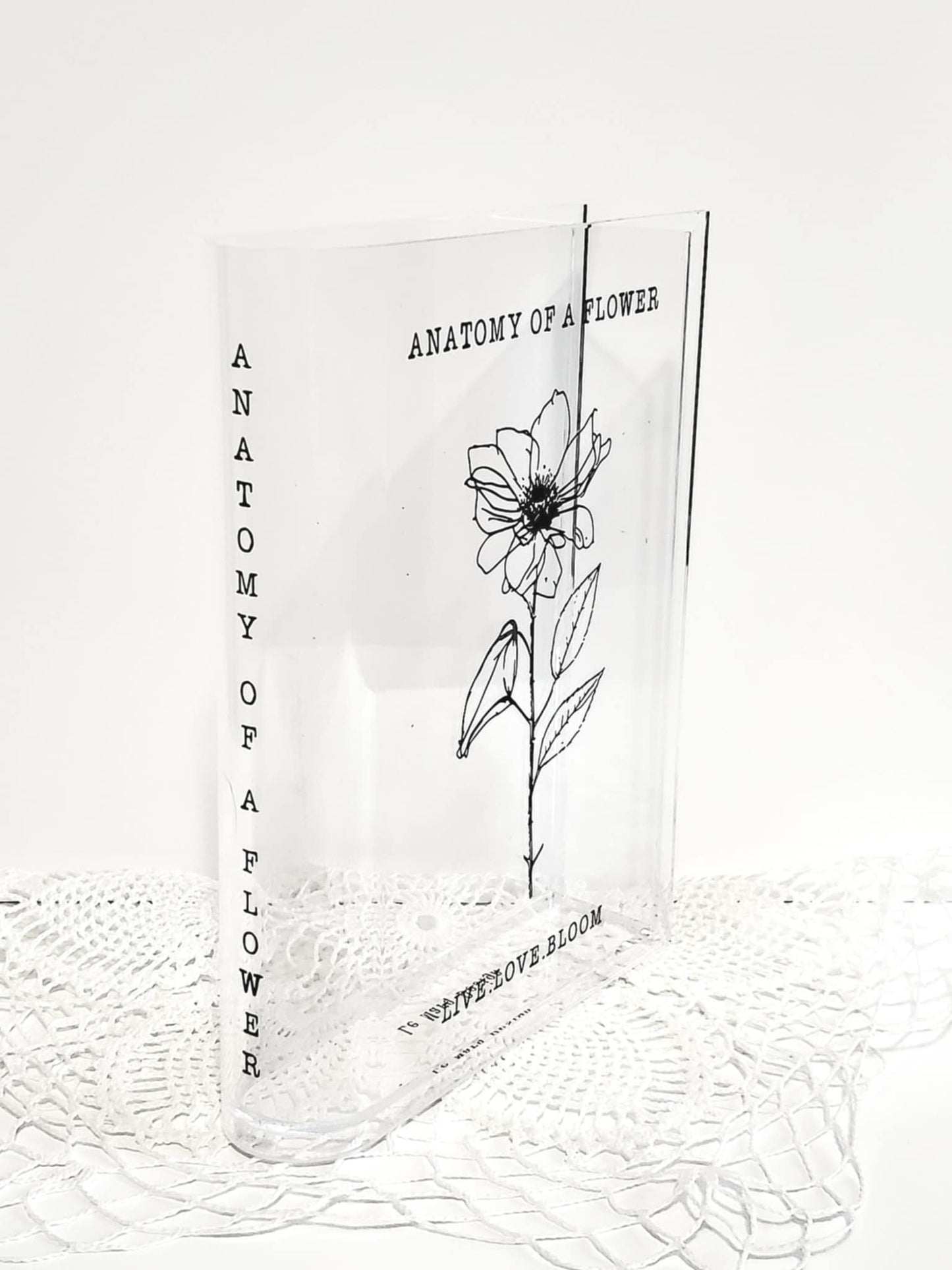 Acrylic Book Vases – Faith & Floral Collection