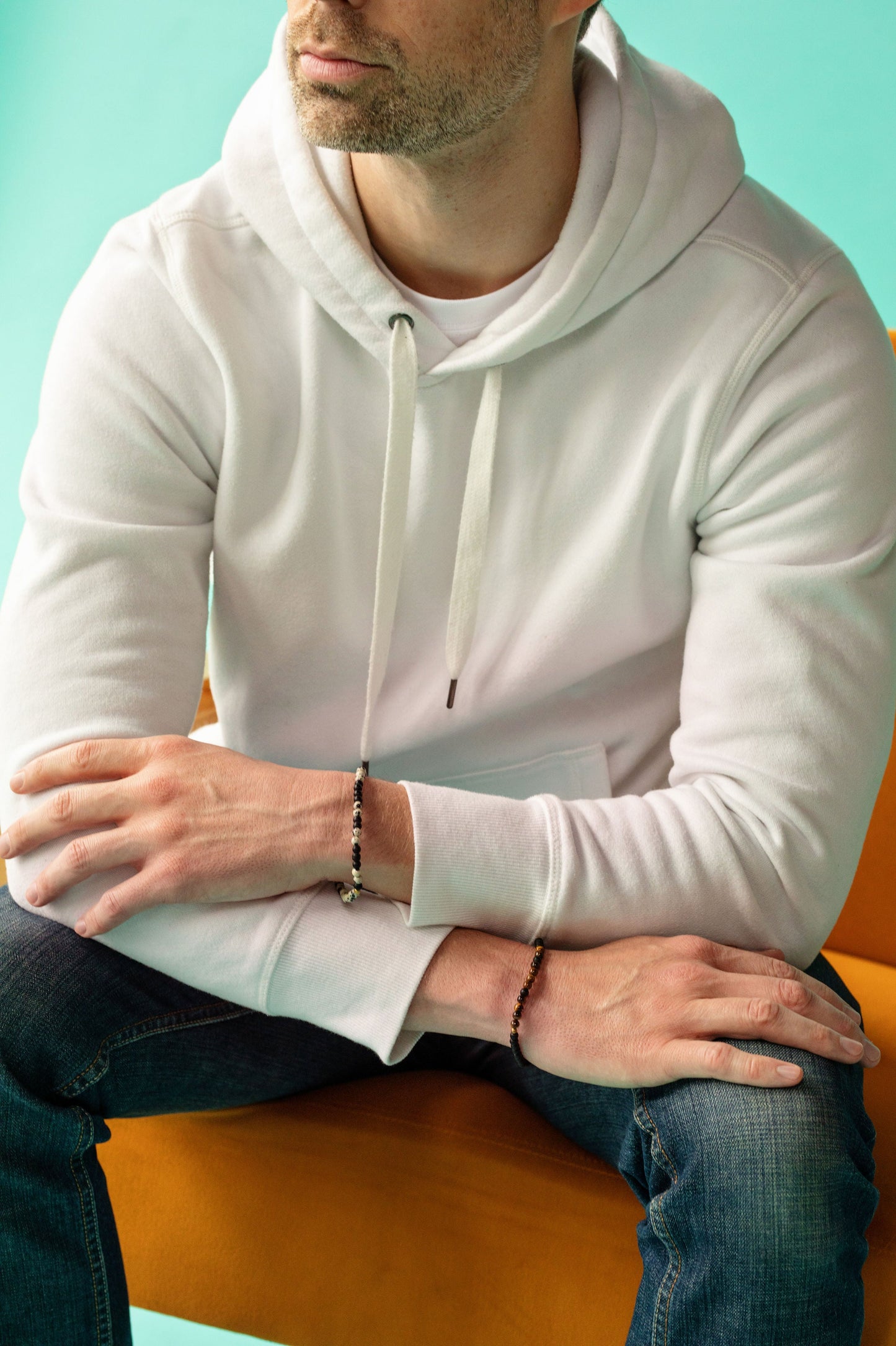 BRAVE Men's Morse Code Bracelet