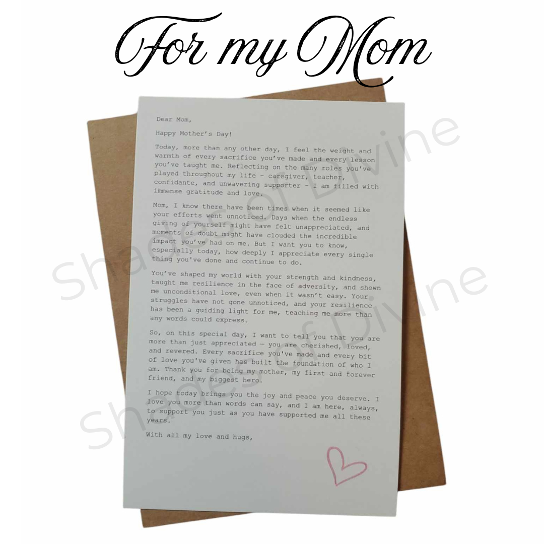 Mother’s Day Letters Collection