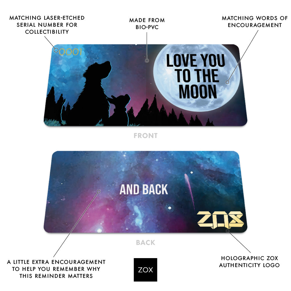 Love You To The Moon Bracelet by ZOX