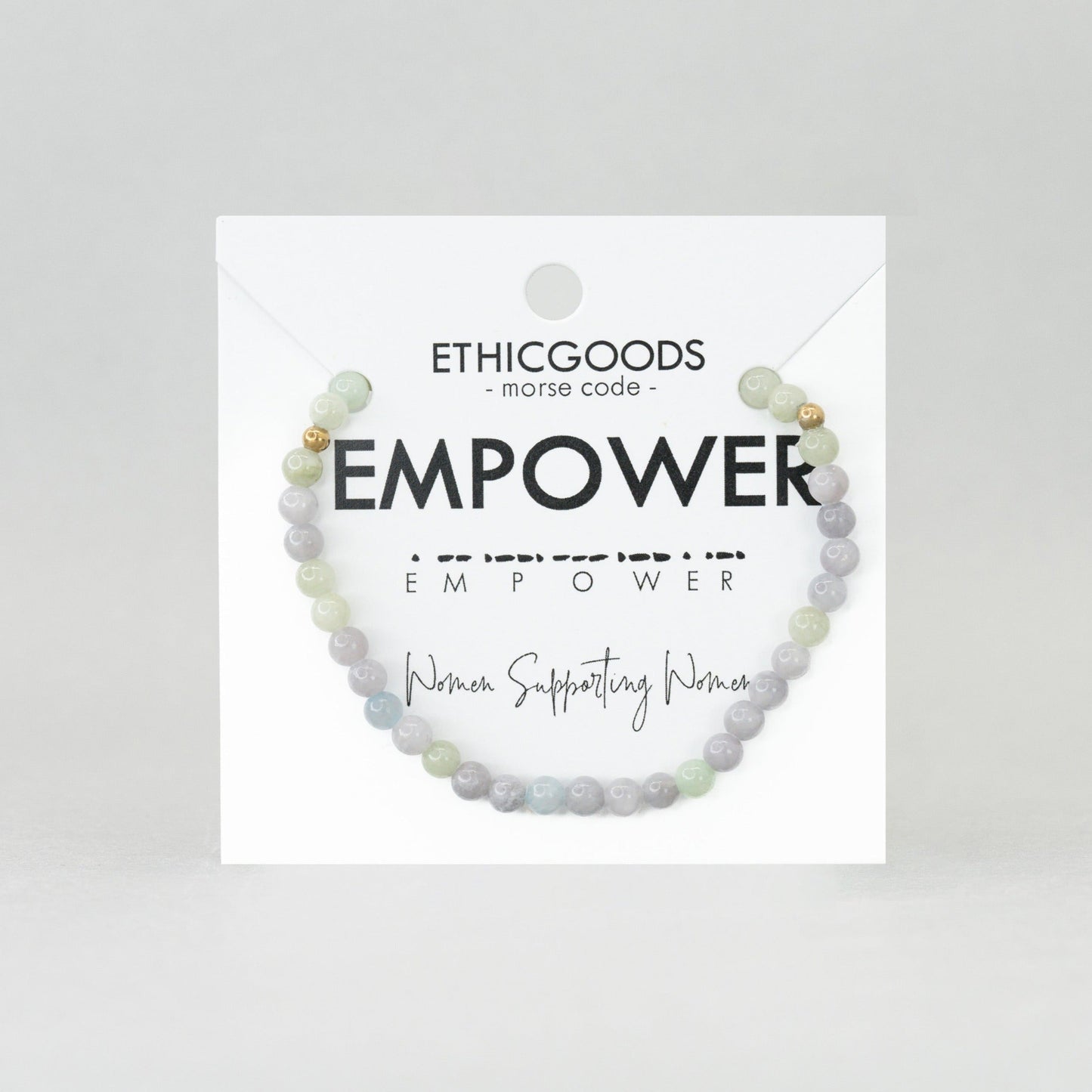 EMPOWER Morse Code Bracelet