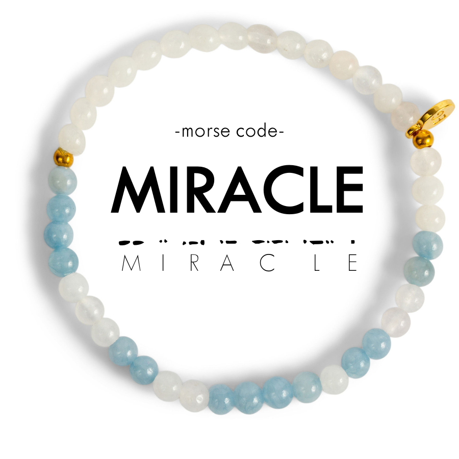 MIRACLE Morse Code Bracelet