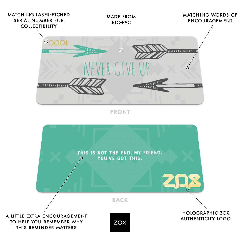 Never Give Up Bracelet by ZOX
