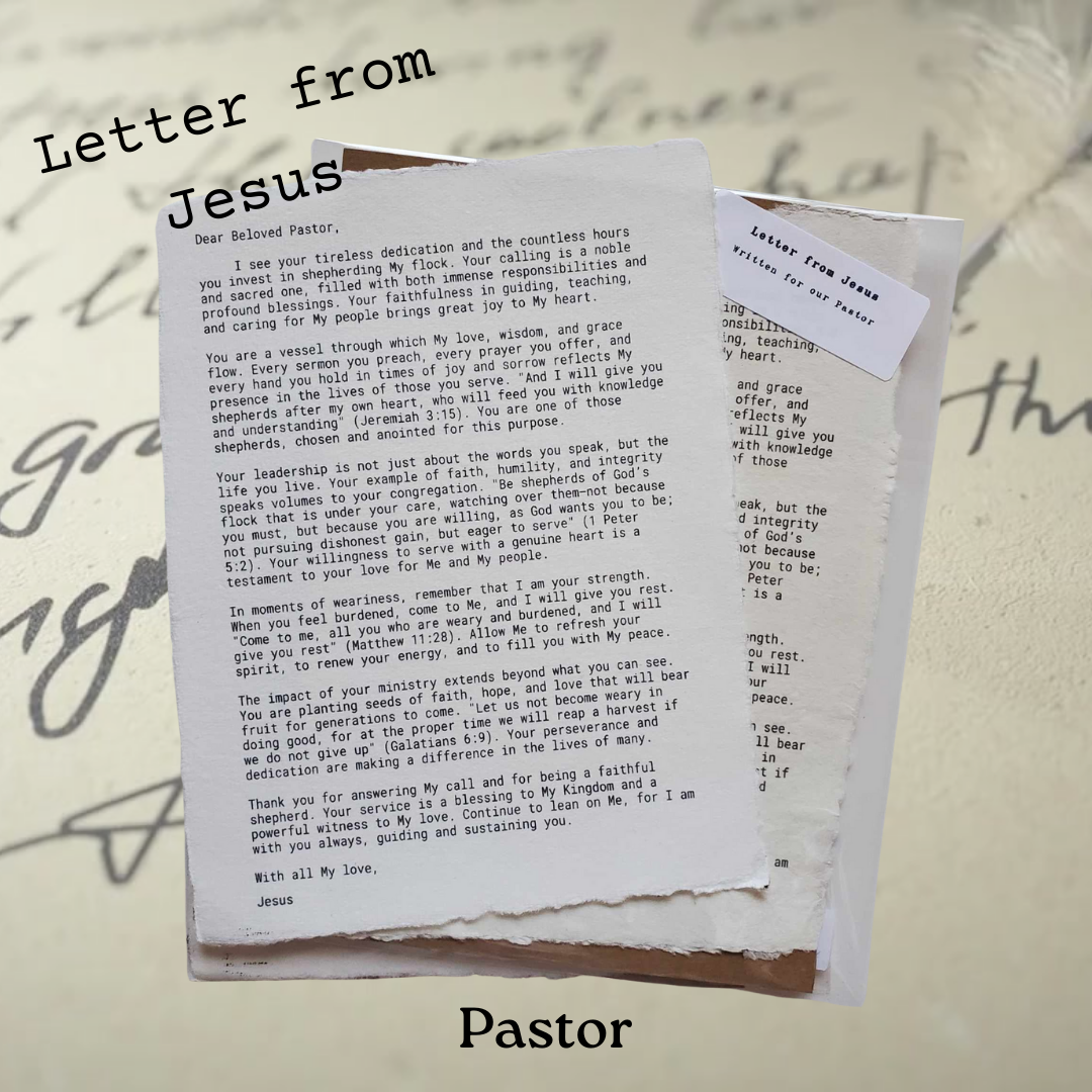 Letters from Jesus - Encouragement for all seasons of life