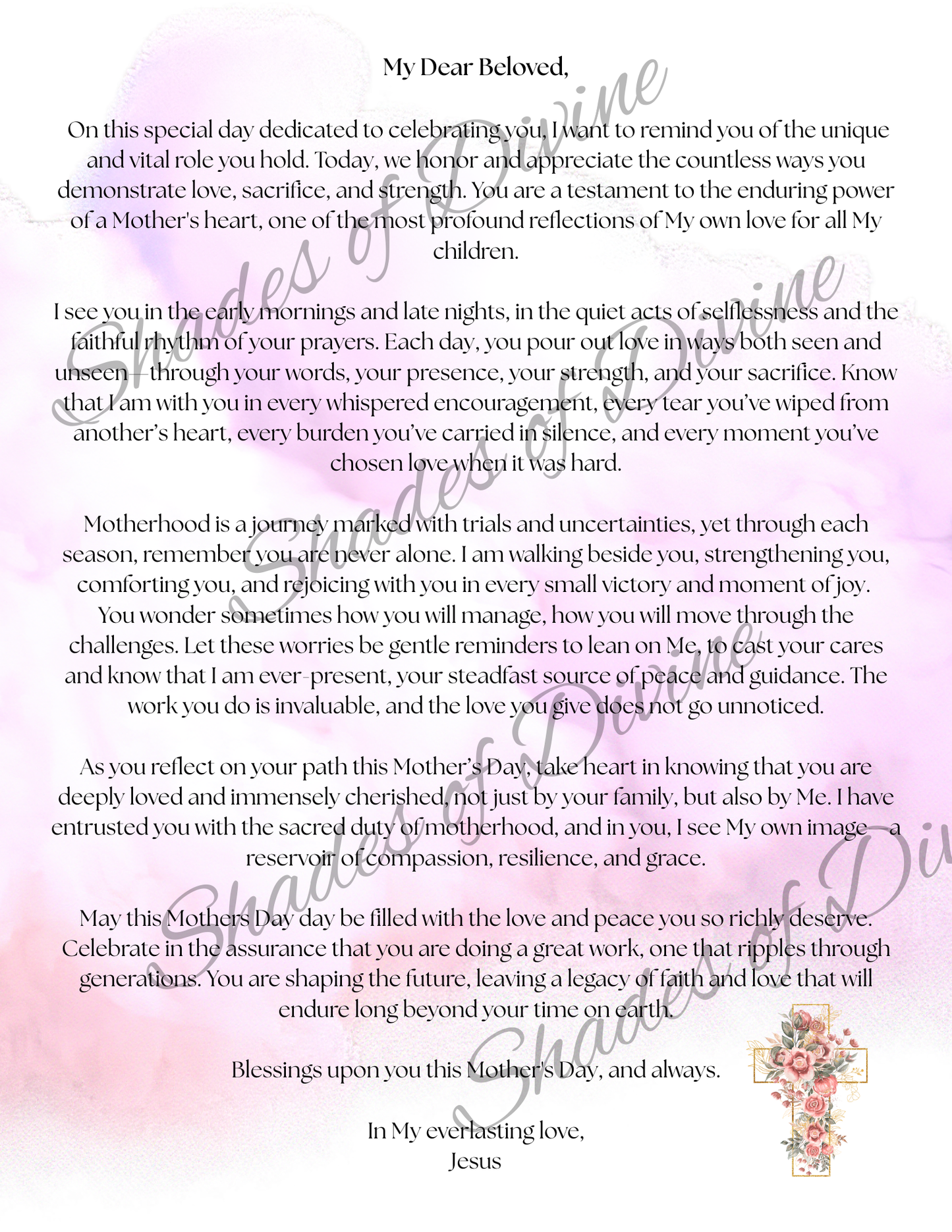 💌 PRINTABLE Mother’s Day Letter Collection – Keepsakes to Treasure