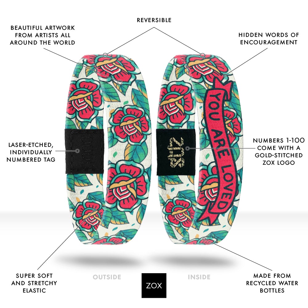 You Are Loved Bracelet by ZOX