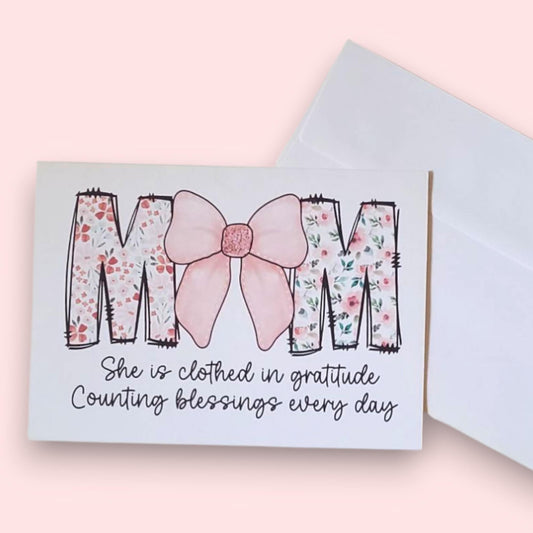 Faith & Love Greeting Cards for Mom