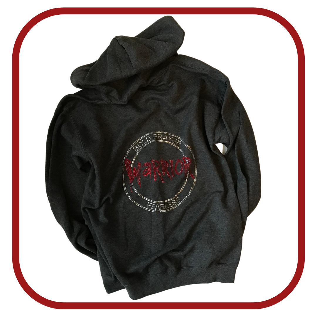 Bold Prayer Warrior Zip Hoodie