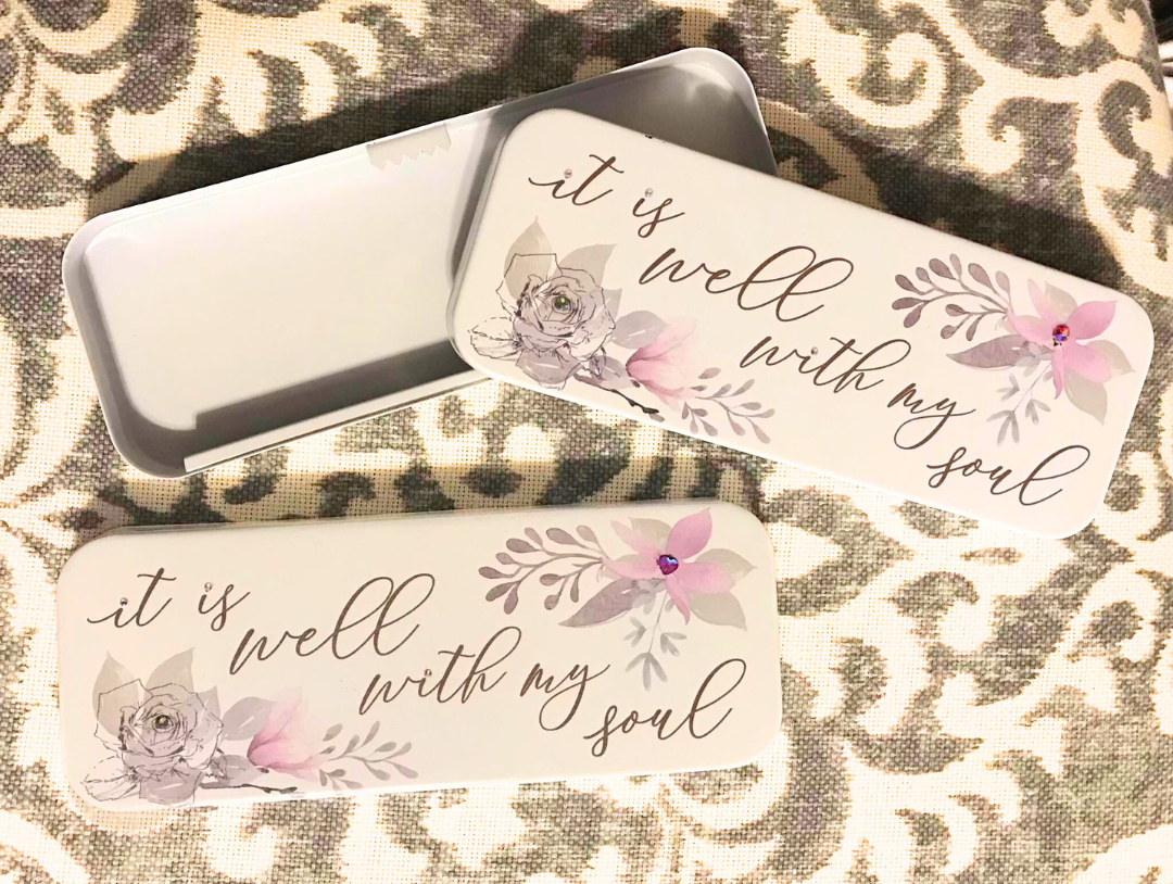 It is Well With My Soul - Metal Desk or Wall Plaque