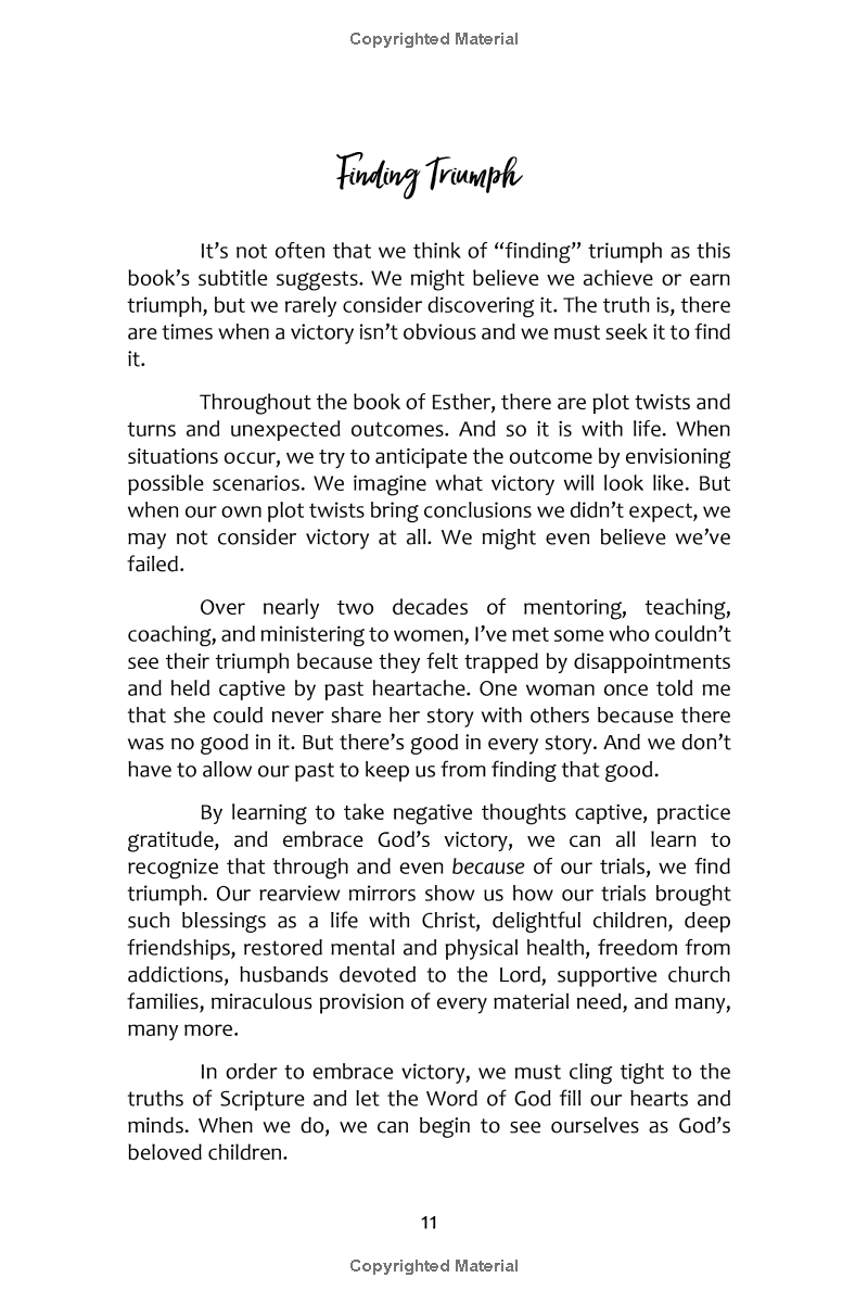 Victorious: Finding Triumph When Hope Seems Lost