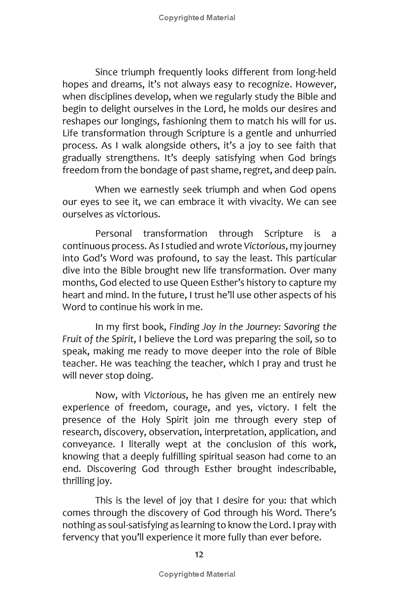 Victorious: Finding Triumph When Hope Seems Lost