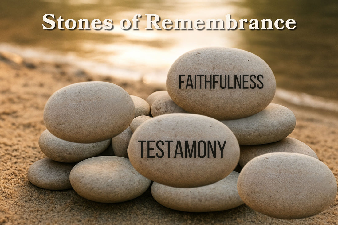 Ministry Monday July Week 2 - Stones of Remembrance: Testimony for Future Generations