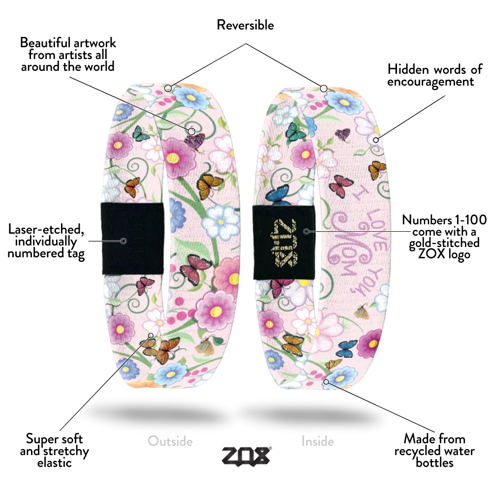 I Love You Mom Bracelet by ZOX