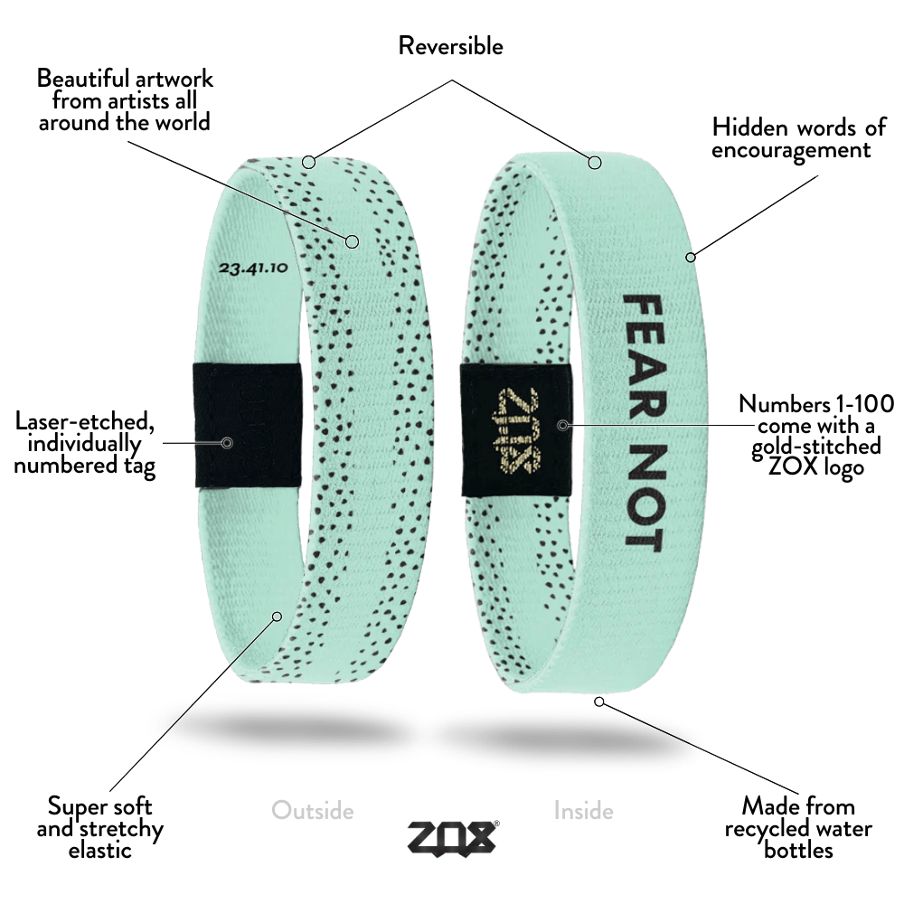 Fear Not Bracelet by ZOX