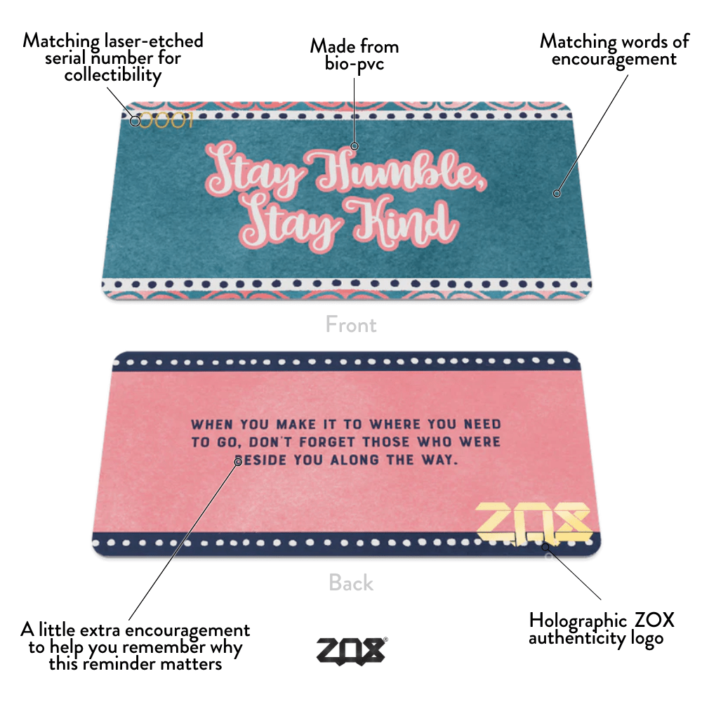 Stay Humble, Stay Kind Bracelet by ZOX