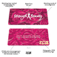 Strength & Beauty Breast Cancer Bracelet by ZOX