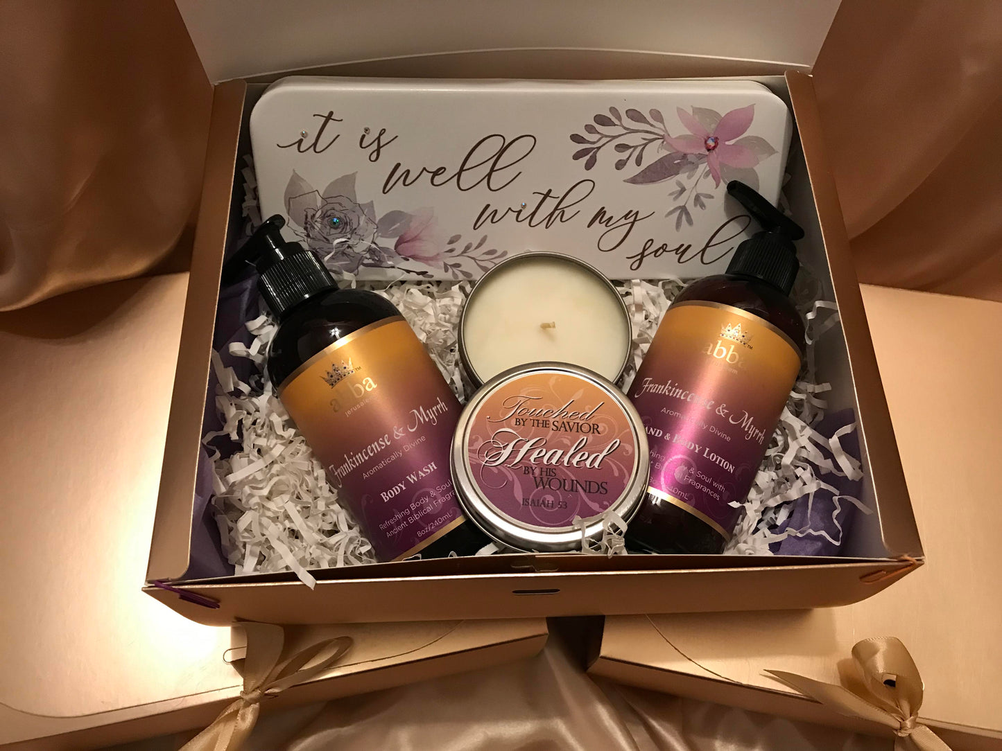 It is well with my Soul.... Frankincense & Myrrh Boxed Gift Set