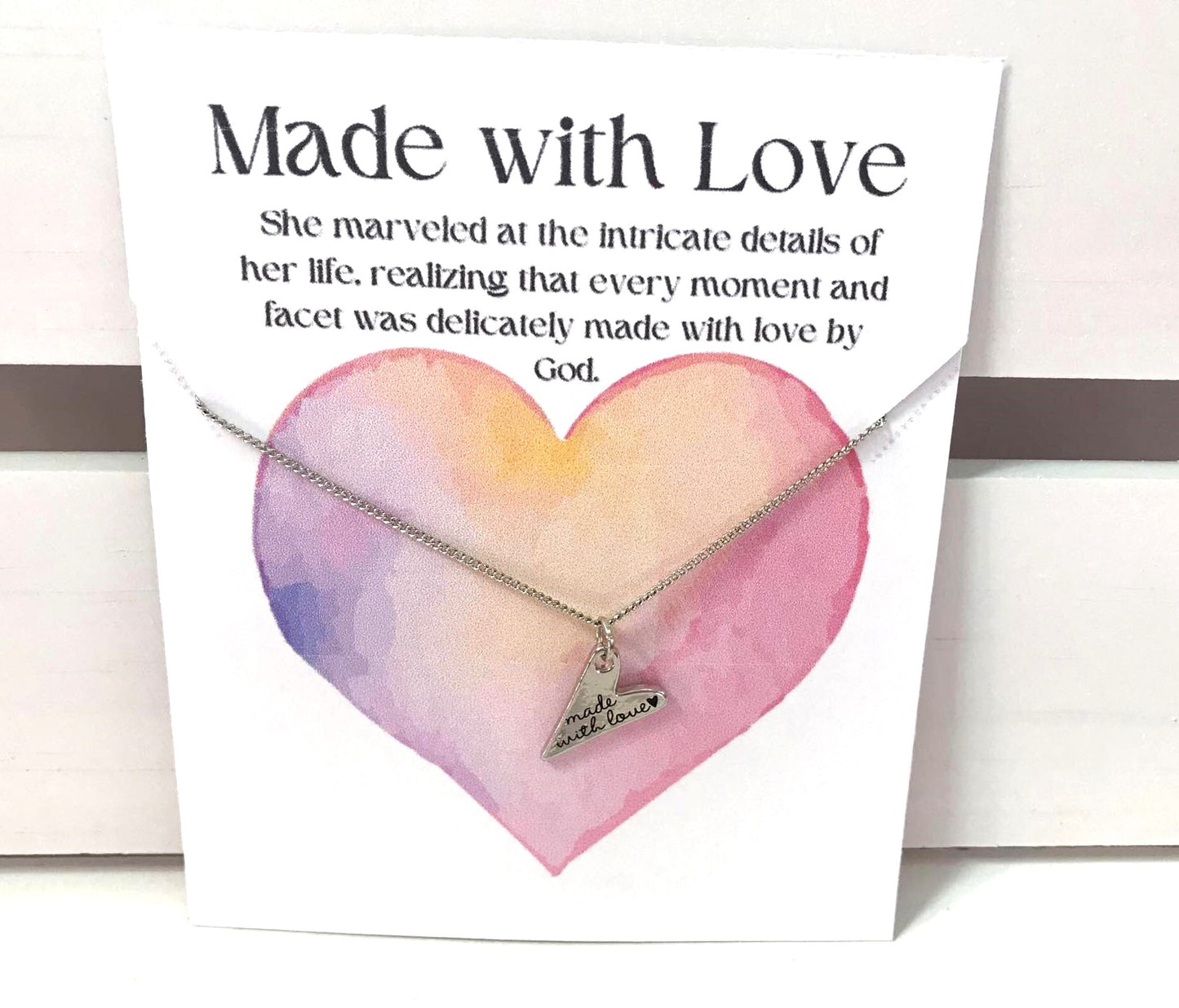 Made with Love Pendant