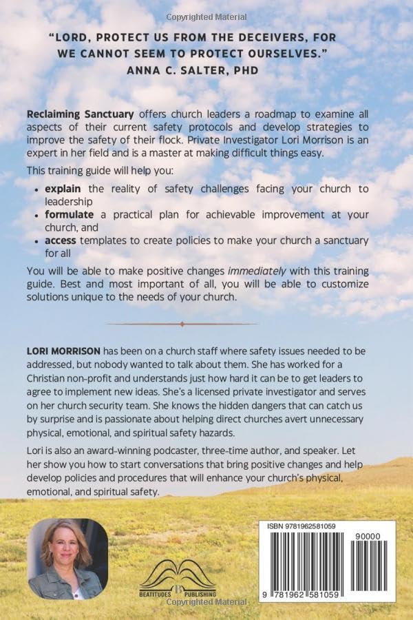 Reclaiming Sanctuary: Enhancing Physical, Emotional, and Spiritual Safety in Our Churches