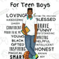 Gratitude Journal: For Teen Boys