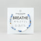 BREATHE Morse Code Bracelet