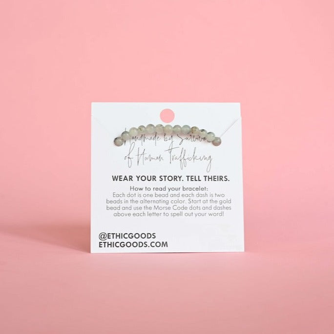 HOPE Morse Code Bracelet