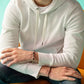 STRENGTH Men's Morse Code Bracelet