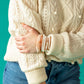 PEACE Morse Code Bracelet
