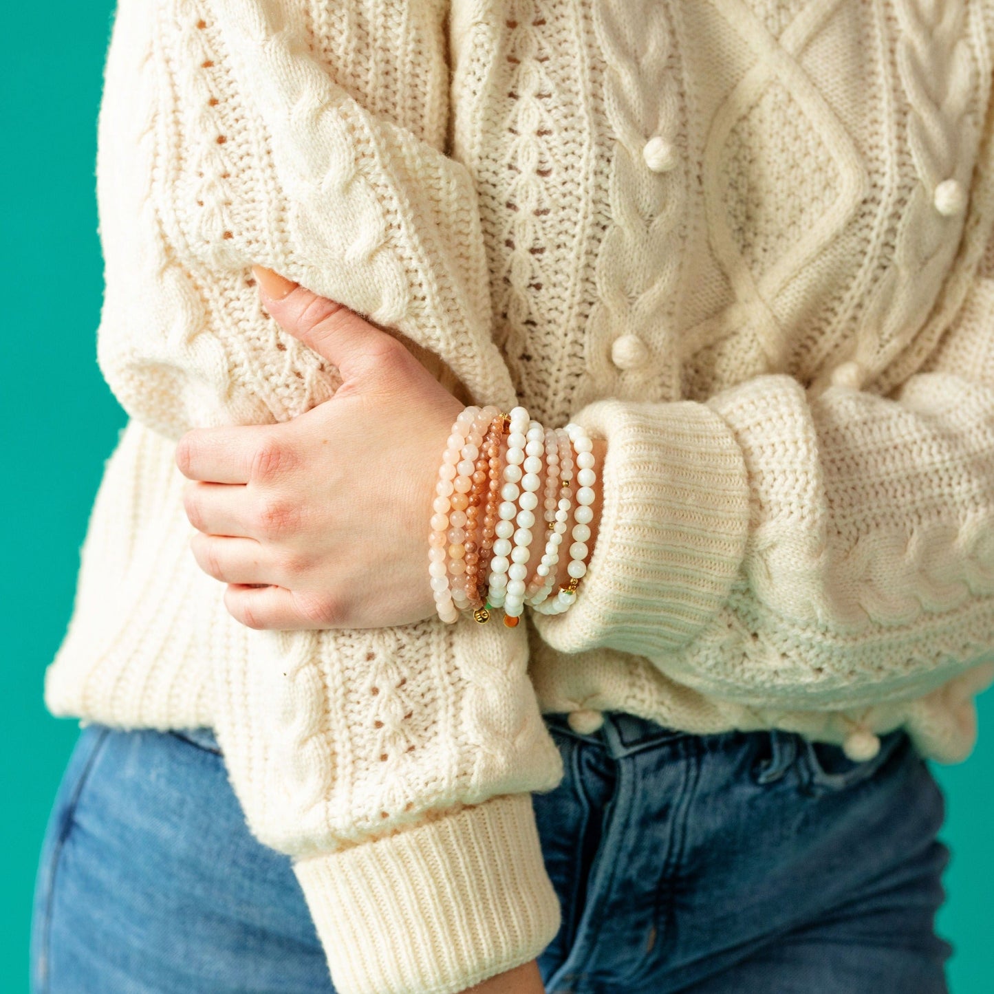 PEACE Morse Code Bracelet