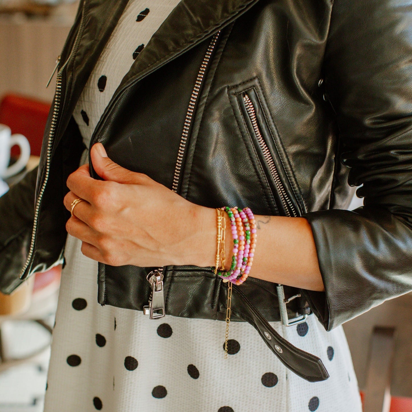 LOVE Morse Code Bracelet