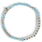 Silver FRIENDSHIP Morse Code Bracelet
