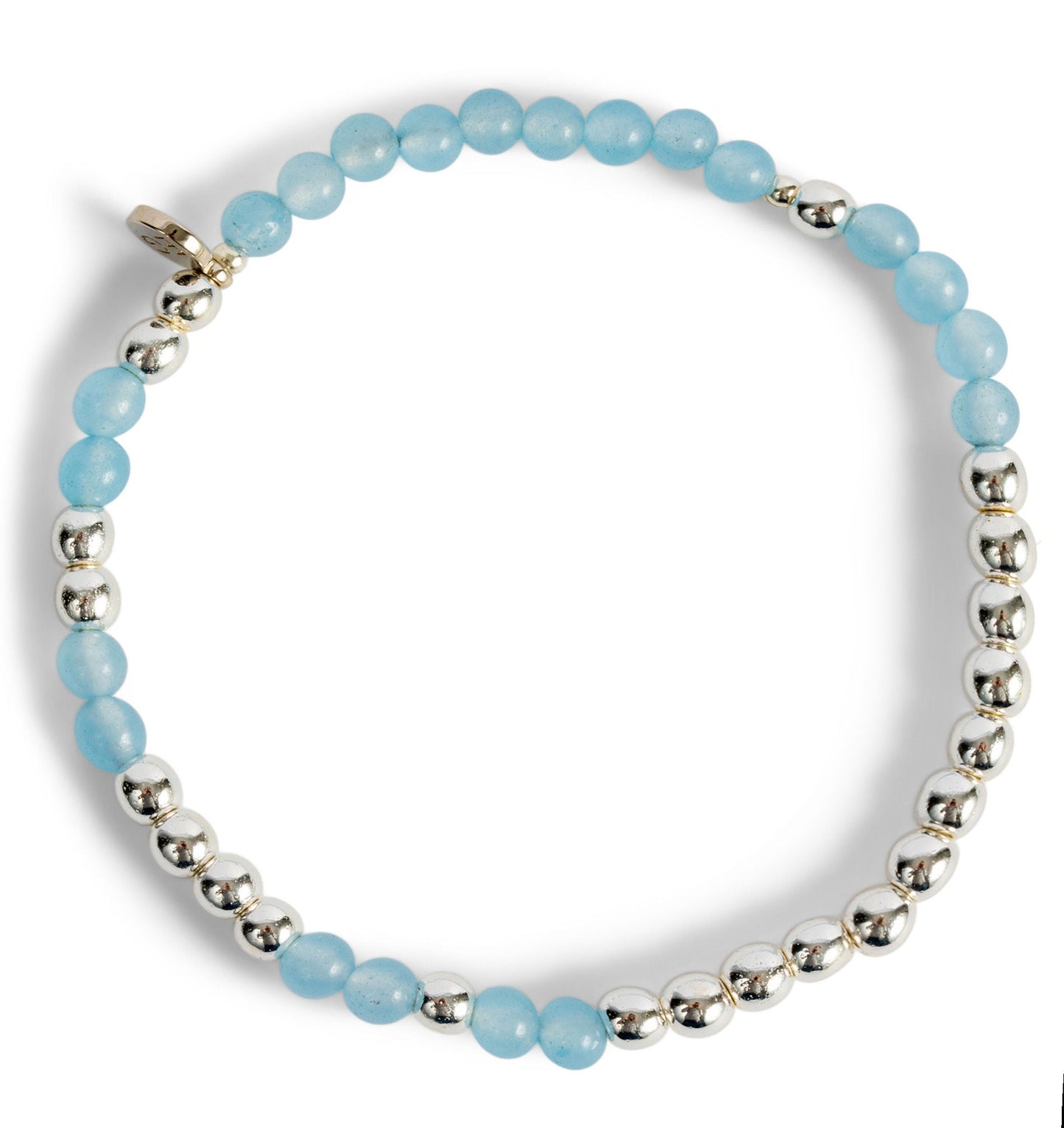 Silver FRIENDSHIP Morse Code Bracelet