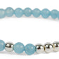 Silver FRIENDSHIP Morse Code Bracelet