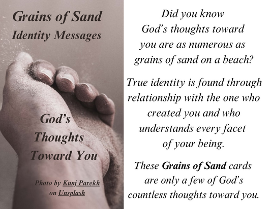 Grains of Sand Identity Message Box