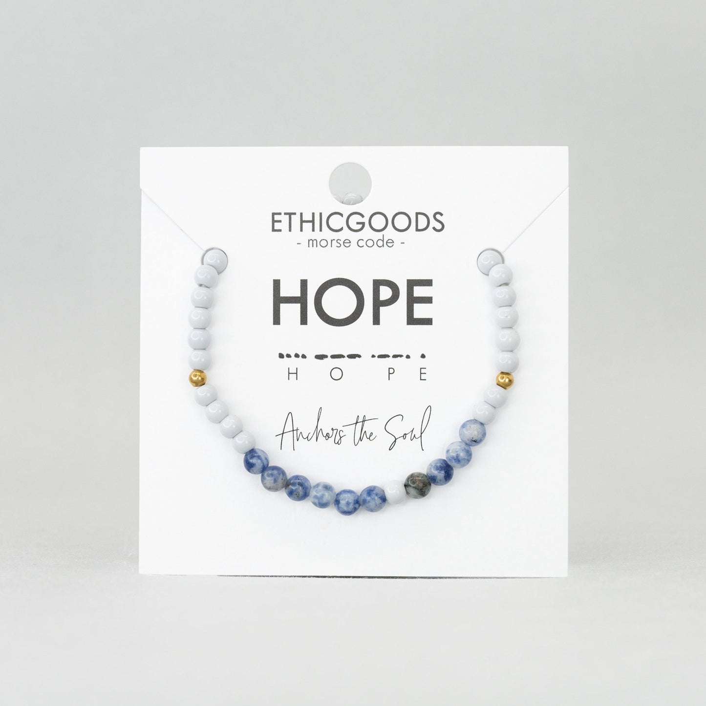 HOPE Morse Code Bracelet