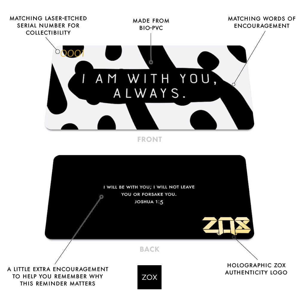 I Am With You, Always Bracelet by ZOX